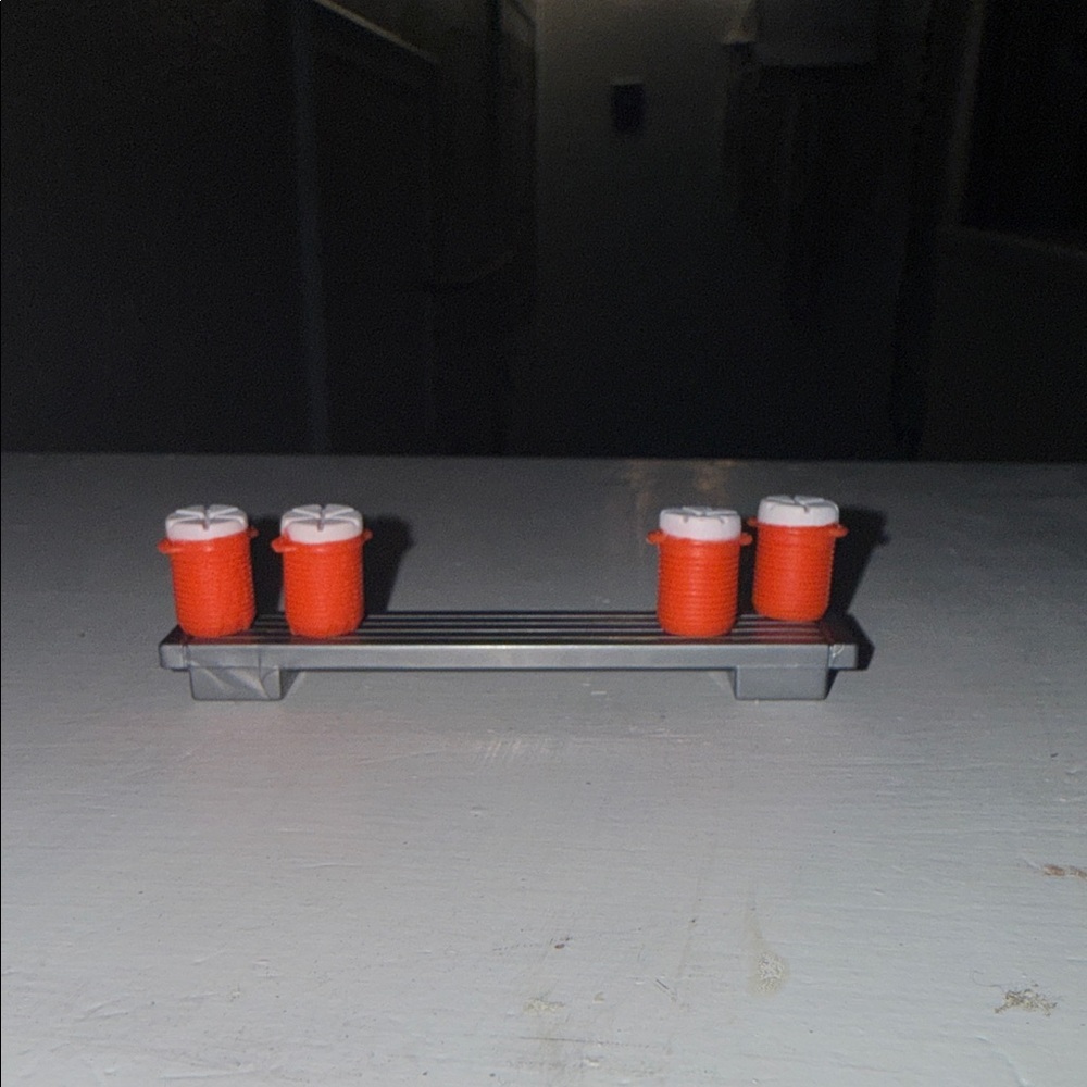 NFL Teenymates bench and Water jugs